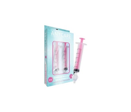 Anycare Jeringa Aspirador Nasal Rosa 1 par