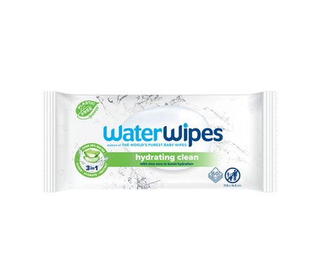 Waterwipes Toallitas Hidratantes Aloe Vera 60 uds