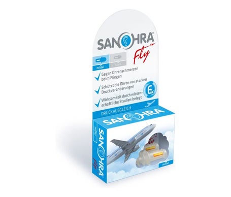 Sanohra Fly Bio Tap Tapones para Vuelos 2uds