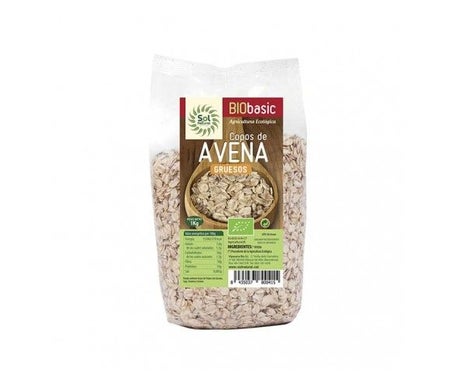 Sol Natural Copos Avena Grueso Sin Gluten Familiar Bio 1kg
