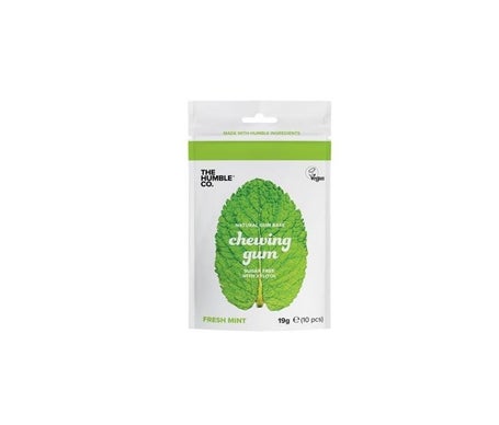 The Humble Co Natural Chewing Gum Fresh Mint 10 uds