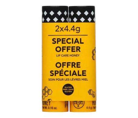 Apivita Duplo Lip Care Honey 2x4,4g