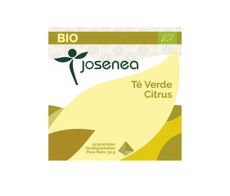 Josenea Té Verde Citrus BIO 15 pirámides en sobre