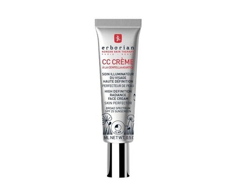 Erborian Cc Cream Centella Asiática Spf25 15 Ml