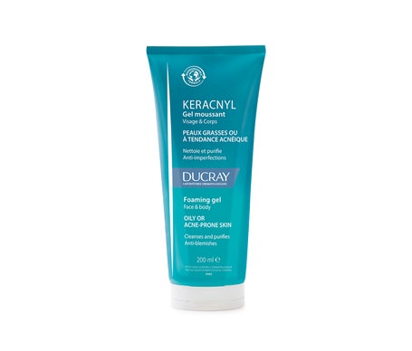 Ducray Keracnyl Gel Limpiador 2x400ml