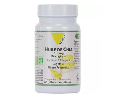 'Vit''All+ Aceite de Chía 500mg 60caps'