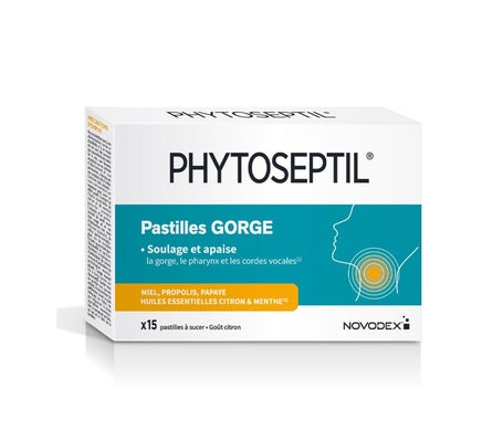 Nutreov Phytoseptil Pastillas Garganta 15comp