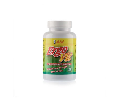 Just Aid ErgoVit Complemento Polivitamínico Mineral 90caps | Natural Doctor
