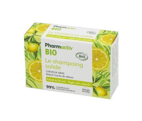 Pharmactiv Shampooing Solide pour Cheveux Gras 60g