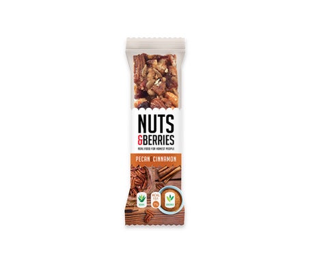 Nuts&Berries Barrita Nueces Canela 30g