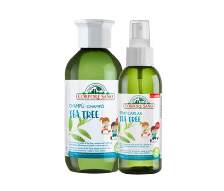 Corpore Sano Pack Tea Tree Champú + Spray Capilar