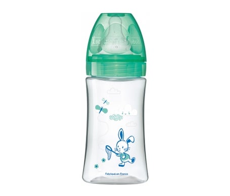 Dodie Biberón anticólico 0-6m verde 270ml