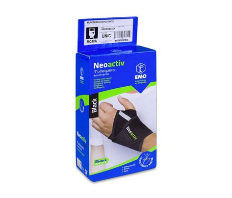 Emo Neoactiv Muñequera Envol Negra T-U
