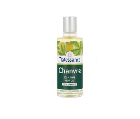 Aceite de cáñamo Natessance 100% puro 100ml