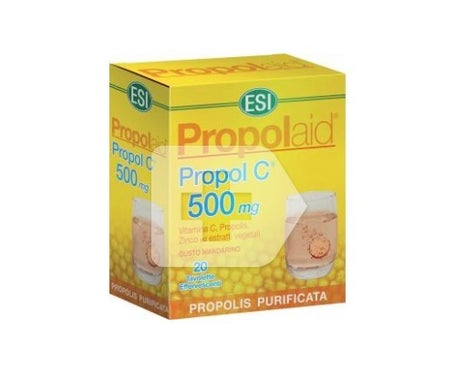 Propolaid Propol C 500mg 20 tabletas