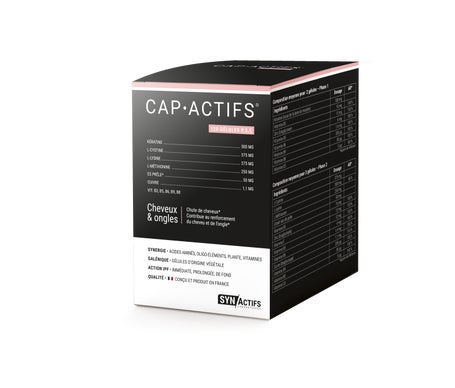 Synactives Capactives Pelo y Uñas 120 perlas