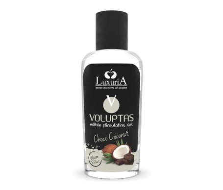 Luxuria Voluptas Gel Masaje Comestible Efecto Calor Coco y Crema 100ml