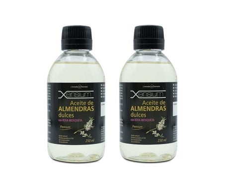 Xensium Aceite de Almendras Rosa Mosqueta 2x250ml