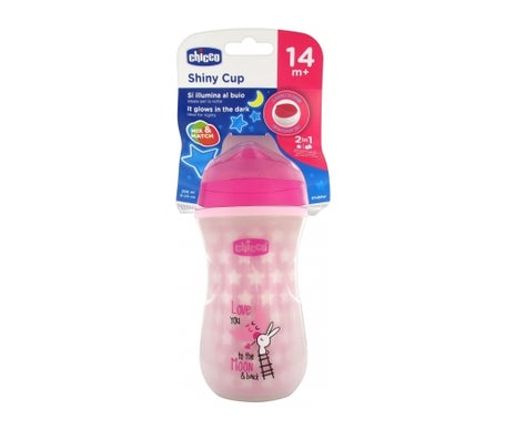 Chicco Vaso Luminoso Glowing Rosa 1ud de 200ml