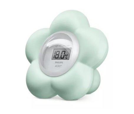 Avent Termómetro Digital Baño y Cama Verde 1ud