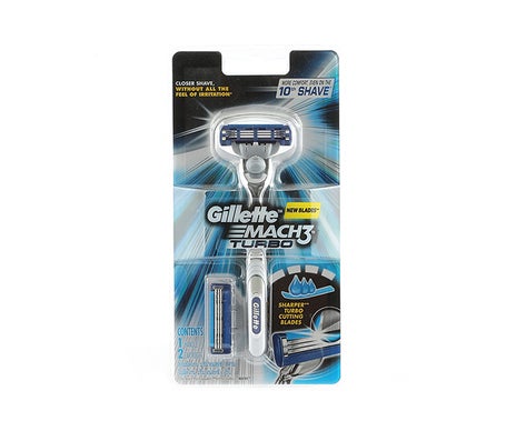 Gillette Maquinilla Mach 3 Turbo 1 Unidad
