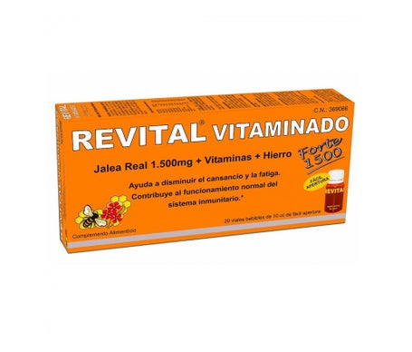 Revital Vitaminado Forte 1.500 20 viales