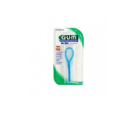 GUM® enhebrador 840 seda dental 25uds