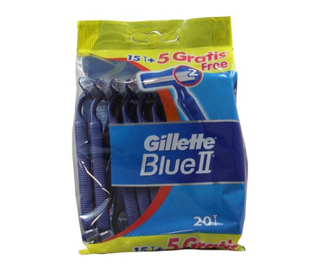 Gillette Blue II Afeitadora Fija 20uds