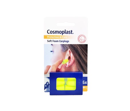 Cosmoplast Tapones Oídos Espuma 6uds