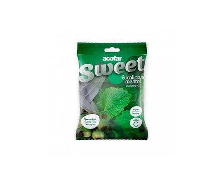 Acofarsweet Caramelos Azucar Eucaliptus Mentol Bolsa 60 g | Natural Doctor