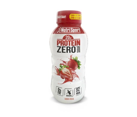 NutriSport Protein Zero Sugar Batido Fresa 330ml