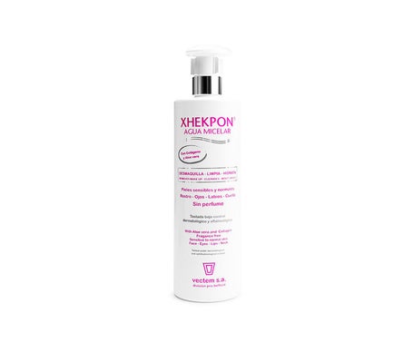Xhekpon® Agua Micelar con Colágeno y Aloe Vera 400ml