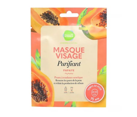 Pharmascience Mascarilla Facial Purificante Papaya 1ud