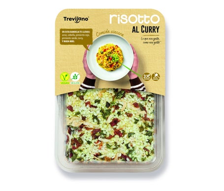 Trevijano Risotto Curry Sin Gluten Vegan 280g