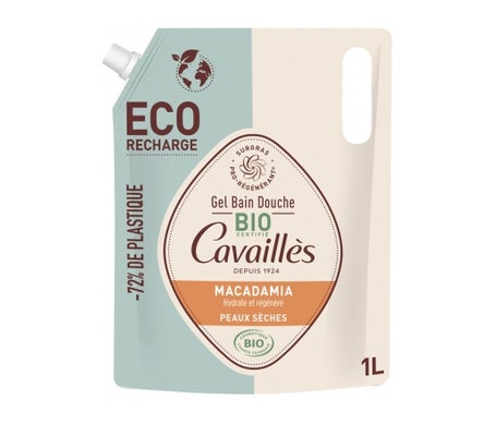 Rogé Cavaillès Gel de Baño Aceite de Macadamia Bio Recambio 1L