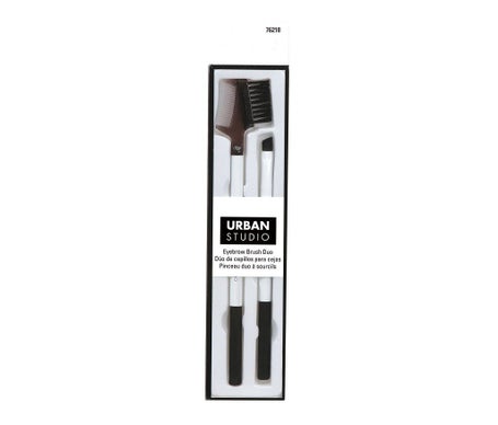Cala White Eyebrow Brush Duo