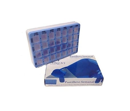 Dernove Pastillero Semanal Diseño Compacto