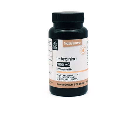Nat&Form L-Arginina 1000mg 60 Perlas