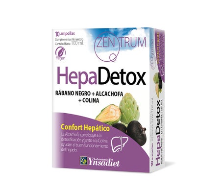 Zentrum Hepa Detox 10 ampollas