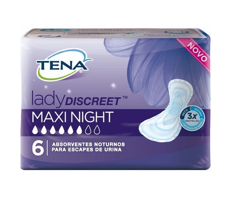 Tena Lady Compresa Maxi Night 6uds