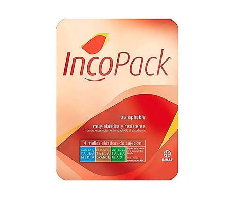 Incopack Mallas Elásticas Lavables T-Maxi 4uds