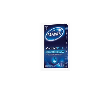 Manix Contact Plus Préservatif 6uds