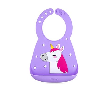 Nuby Babero Unicornio +12 Meses 1ud