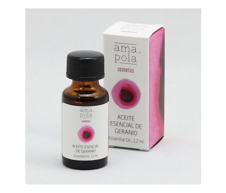 Amapola Biocosmetics Aceite Esencial de Geranio 12ml