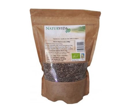 Naturvida Chía Semillas Bio Eco 400g | Natural Doctor