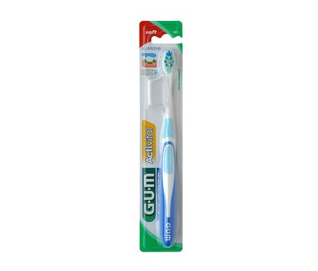 Gum Activital Cepillo de Dientes Suave Ultra Compacto 585 1 Unidad