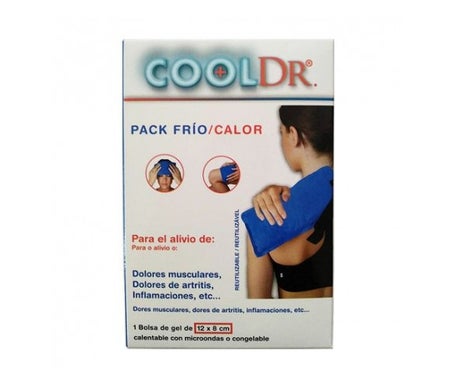 Cooldr Bolsa de Gel Frio Calor con Funda 28x13,5cm