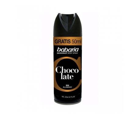 Babaria Deodorant Body Spray Homens De Chocolate 200ml