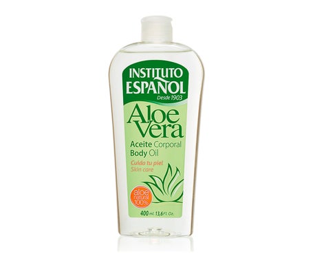 Instituto Español Aloe vera Aceite Corporal (400 ml) - Cuidado corporal