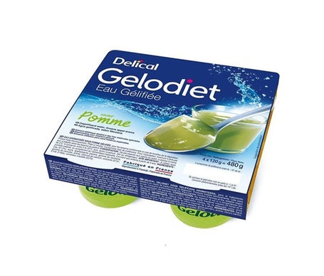 Delical Gelodiet Gel de agua Pomm 4X120